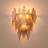 Rhombus Solid Brass Flush Mounted Sconce