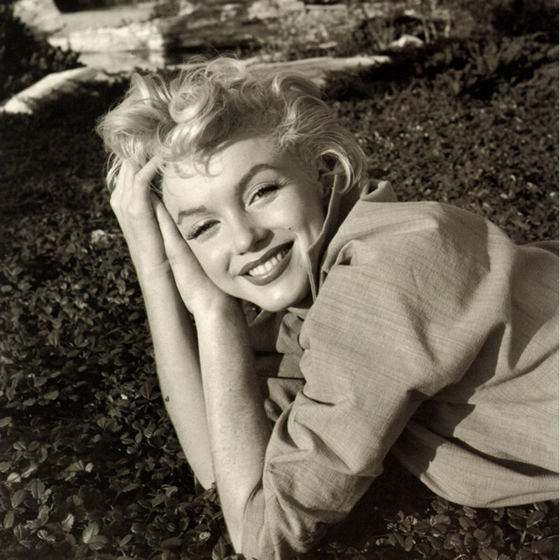 Marilyn Monroe, H 15 po x l 15 po