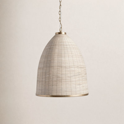 Ottawa Single Light Rattan Pendant