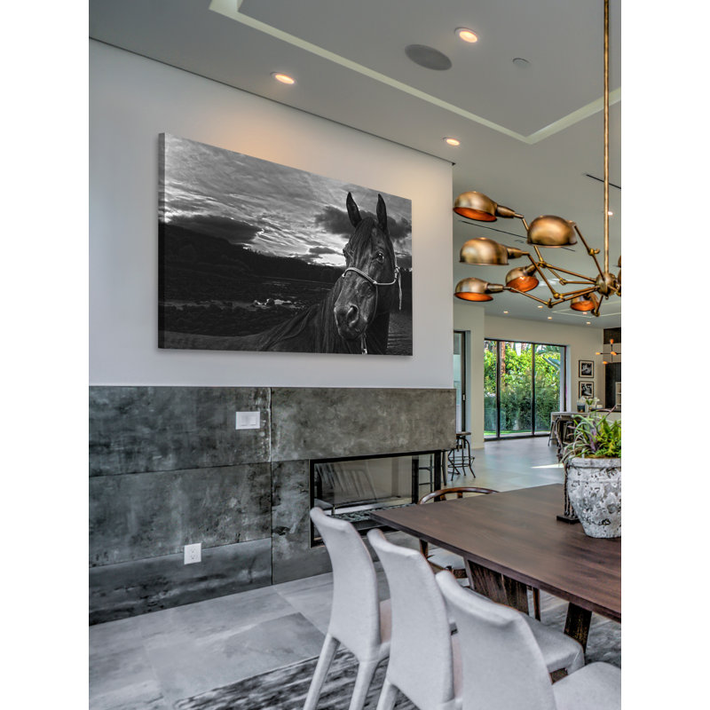 Nightwatch 1 Piece Wrapped Canvas Wall Art, 102cm H x 152cm W x 4cm D