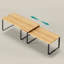Ensemble de 2 tablettes de rangement empilables-1323643099-1336155205