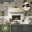 Lustre à niveaux 9 lumières Kynslea-38723395