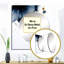 Neécy - Décoration murale abstraite miroir carré pour chambre à coucher-353682336
