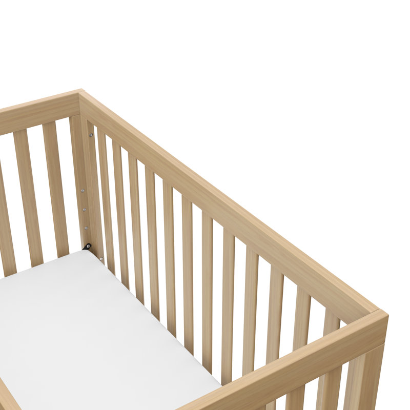 Lit de bébé convertible 3-en-1 Beckett, Bois flottant, Lit à barreaux