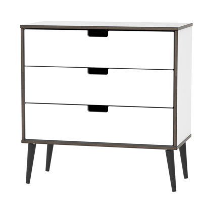 Fully Assembled Fairbury 3 Drawer Chest