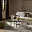 Yoko Glass Nesting Coffee Table