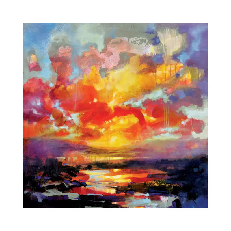 Emerging by Scott Naismith - Painting on Canvas, 66.04 cm H x 66.04 cm W x 1.91 cm D, Wrapped Canvas