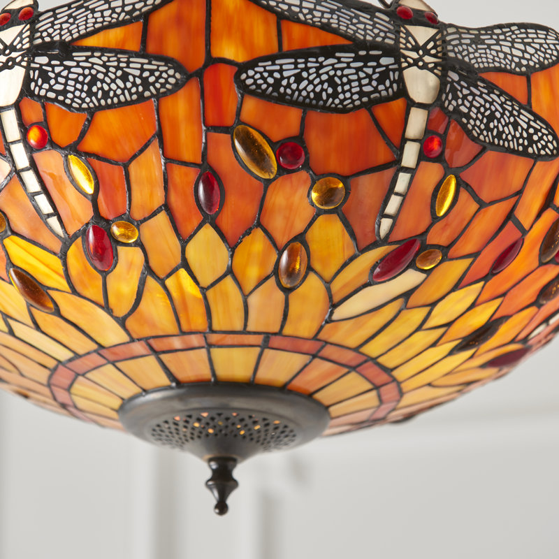 Paturi 3 - Light Bowl Pendant, Red