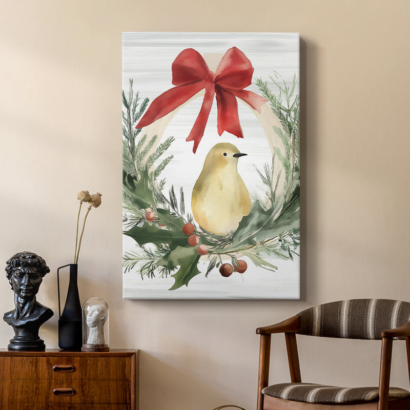 Art des Fêtes de Noël - Cmxxvi, H 27 po x l 18 po