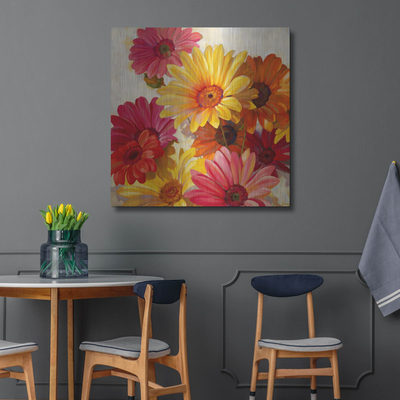 «Daisies For Spring» par Emma Styles, H 36 po x l 36 po