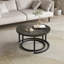Extendable Frame Coffee Table with Storage-711837082