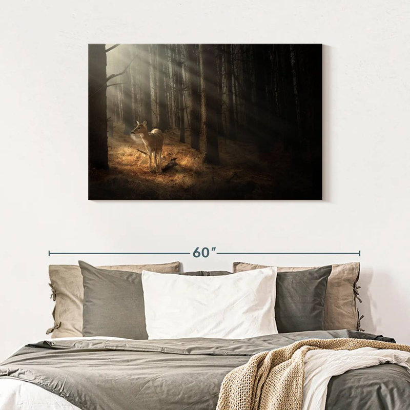 Brampt Forest Deer, 30" H x 45" W