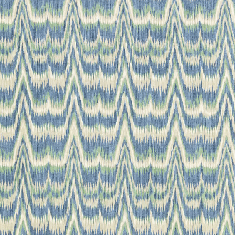 Tissu à imprimé ikat Kamalia, Égée
