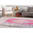 Premium 100% Polyester Area Rug, 6.9 x 10.2 ft | 1850 g/m², 0.2 in Pile Height | Recycled Poly Cotton Underside | Machine Washable at 30°C | Soft, Durable, Eco-Friendly Design for Modern Living Spaces-26815866