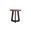 Table de bout ronde en bois massif