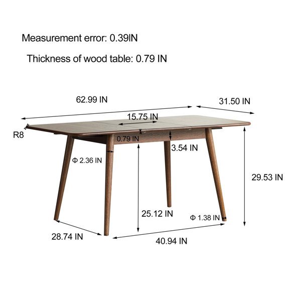 Dimensions du produit