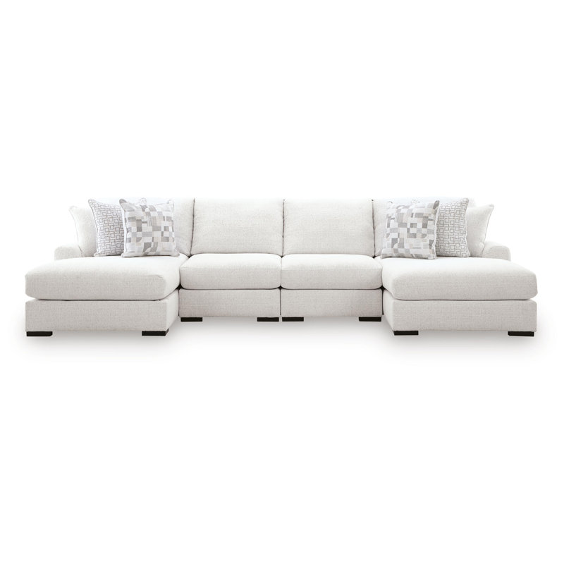 Canapé modulaire 4 pièces Ipswich, 38" H x 152" W x 67" D