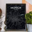Munich City Map - No Frame Print-2033091059-2033091062