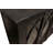Wheatstone 6-Door Sideboard in Antique Black Finish on Pine Solid Wood