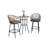 3Pcs Outdoor Bar Set-1556377093
