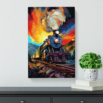 Steam Train Pop - Print