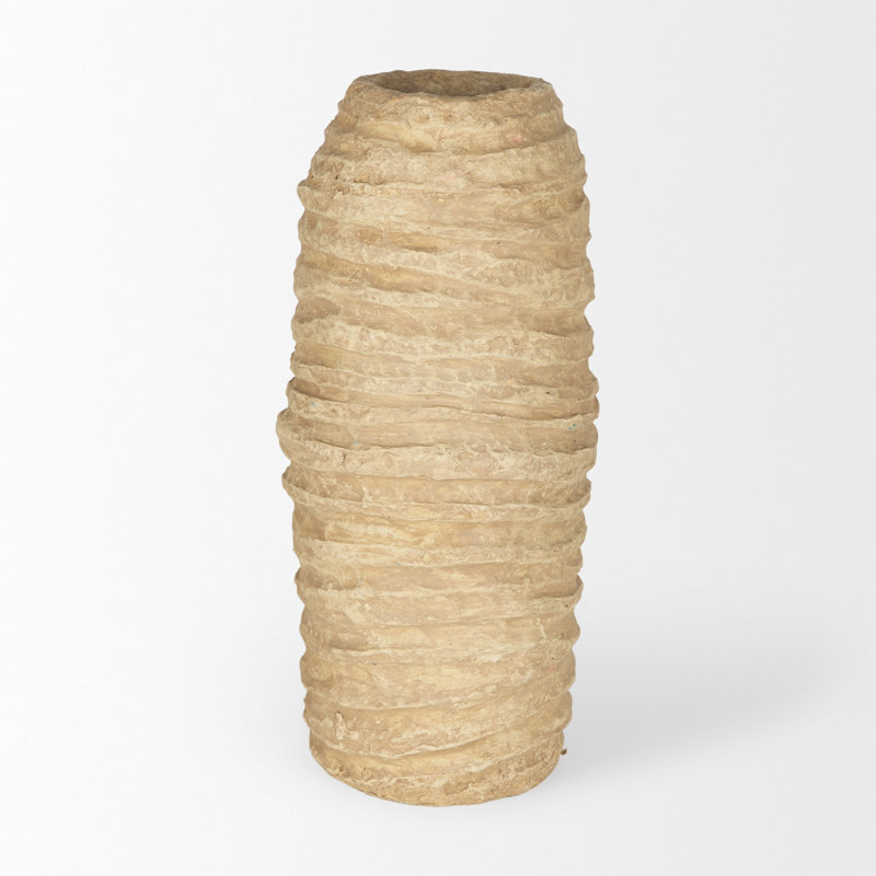 Bellflower Paper Table Vase, 18" H x 8" W x 8" D" 