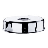 Menu & Banquet Cloche for Oval Plate 11.8" - 6 Pieces - Stainless Steel