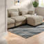 Canapé modulaire moderne en chenille Camel