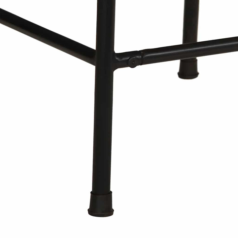 Borough Wharf Bar Stools 46X35.5X80 Cm Solid Wood Reclaimed, Natural, 2, Bar stool (80cm seat height)