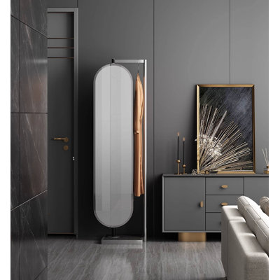 Portemanteaux contemporain avec miroir