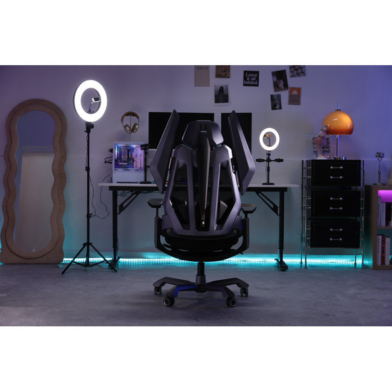 T0 MAX gaming chair-grey-3D armrest