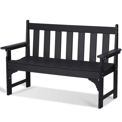 Outdoor Bench, Hdpe Patio Bench