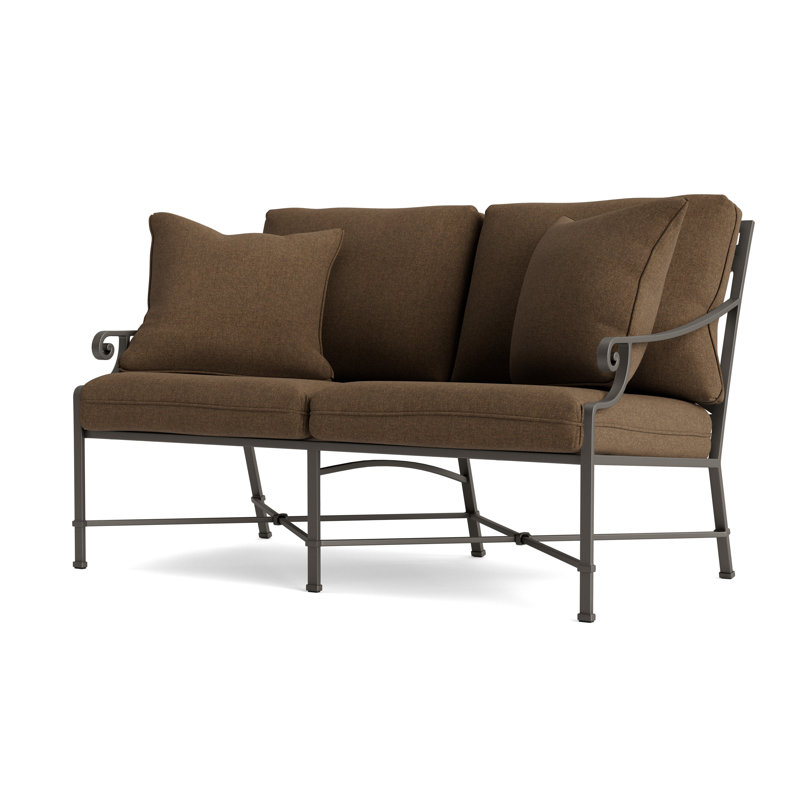 Venetian Outdoor 2 - Seat Loveseat, Fusion Moccasian, Mica