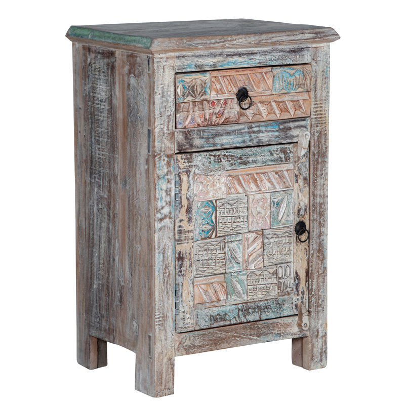 Eili 19'' W Solid Wood Nightstand