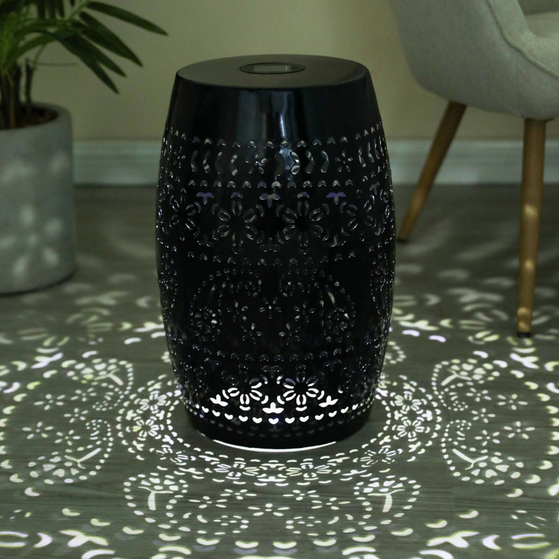 Table d'appoint SOLAR, couleur noire