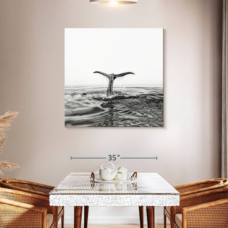 Crowle Whale Tale, 39" H x 39" W