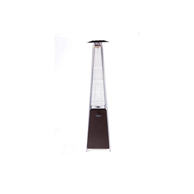 Chauffe-terrasse bronze bronze