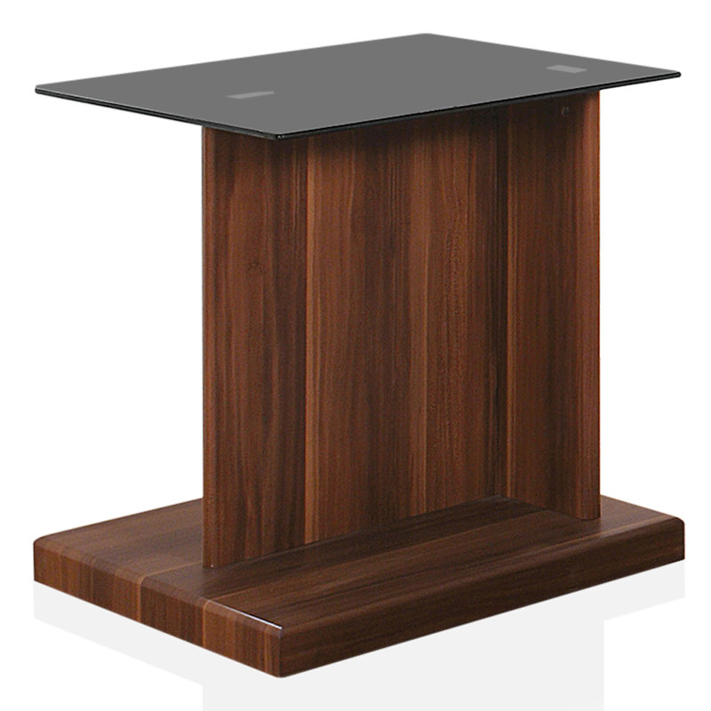 Table de bout Donjae A Advik, Brun