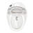 1-Piece 1.28 GPF Single Flush Egg Shape Toilet in Glossy White