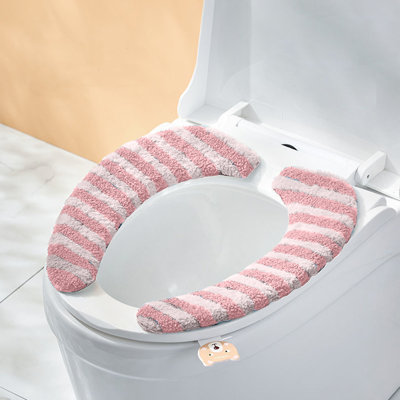 Toilets Seat Cushion Toilet Seat Cushion Fall And Winter Thickened Thermal Insulation Toilet Seat Paste Paste Type Toilet Seat Universal Toilet Seat Set Of Two Piece