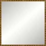 Antique Gold Wave Signature Mirror