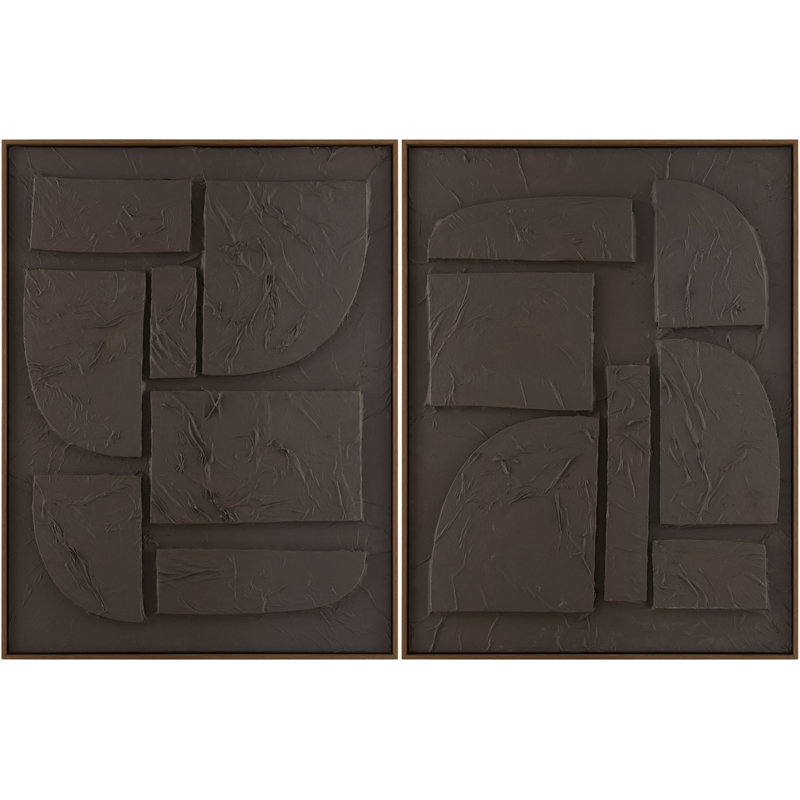 Aretzy Wall Art, Dark Brown