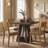 Square Wood Dining Table-319475485