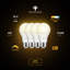 40W Equivalent 450 Lumens 2700K Soft White A19 E26 Base Dimmable LED Light Bulb (4-Pack)-120214388-120214386-120214384
