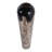 Tapered Iron Vase With Marbleized Finish For Home Decor - Modern Tall Flower Vase For Entryway Table Or Floor Accent - Ivory & Brown-1302128061