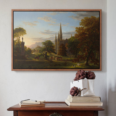 Le retour, 1837 - Thomas Cole, toile tendue avec châssis
