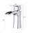 Waterfall Bathroom Faucet Single Handle Bathroom Sink Faucets-125355859
