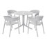 Ensemble repas extérieur pour 4 personnes