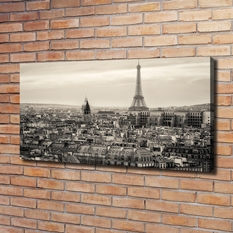 Eiffel Tower Paris - Wrapped Canvas Print