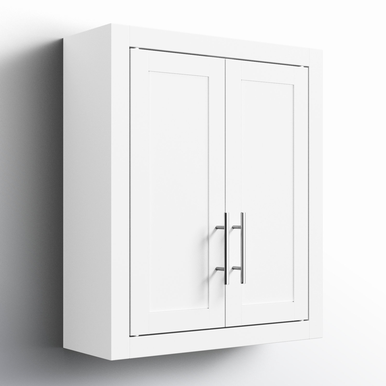 Allura Bathroom Cabinet, White